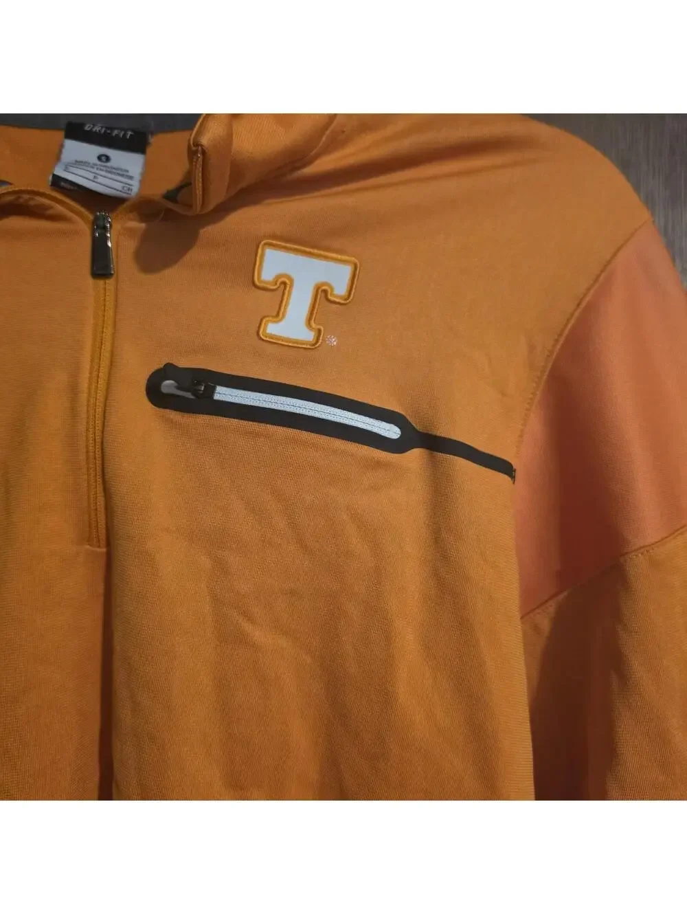 Nike Dri-FIT University of Tennessee Orange Quarter-Zip Pullover